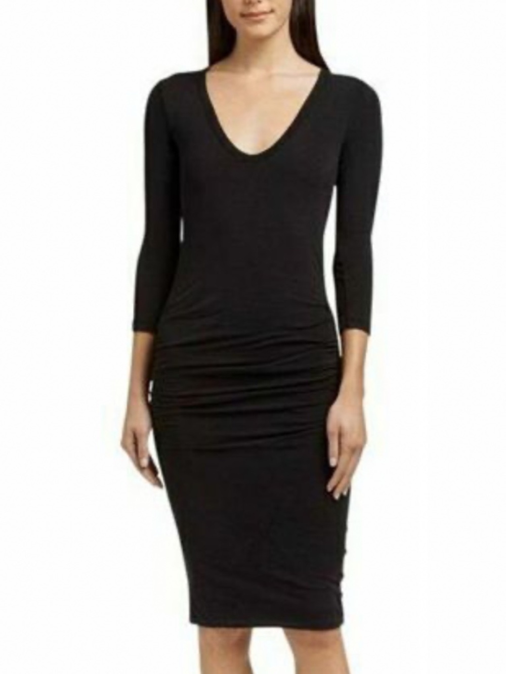 James Perse cinched bodycon dress